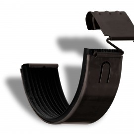 Металлический чёрный соединитель желоба Zambelli